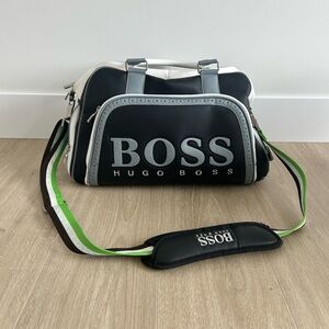 Hugo Boss Leather Duffle Bag